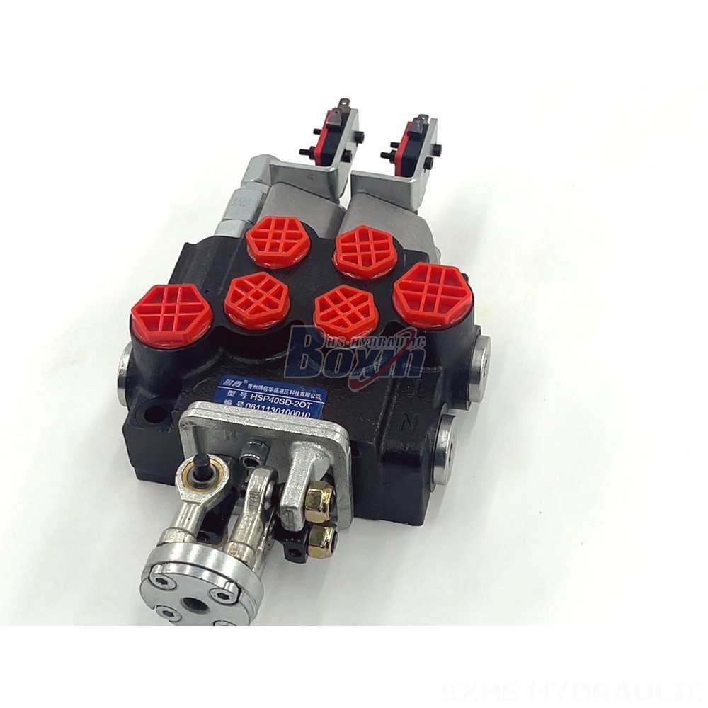 P40 Micro Switch Joystick 2 Spool Monoblock Directional Valve: Performance, Reliability, Innovation detail image